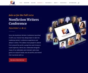 Nonfictionwritersconference.com(Nonfiction Writers Conference) Screenshot