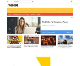 Nongki.net(Situs tempat nongkrong online terbaik yang membahas berita atau informasi tempat wisata) Screenshot