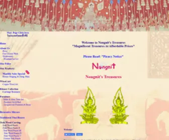 Nongnit.com(Nongnit's Treasures) Screenshot