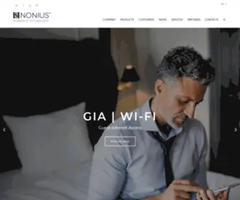 Noniussoftware.com(Cloud Based Hospitality Technology Solutions) Screenshot