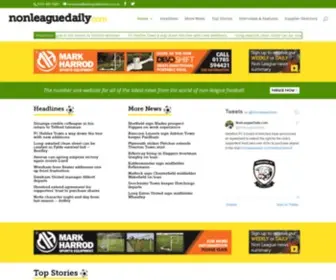 Nonleaguedaily.com(Non League Daily) Screenshot