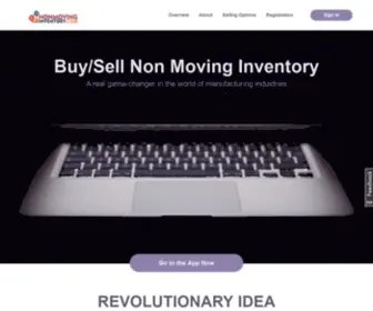 Nonmovinginventory.com(Online Buy and Sell Non Moving Inventory) Screenshot