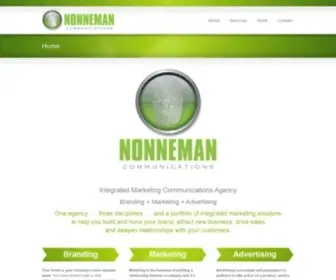 Nonneman.com(Integrated Marketing Communications Agency) Screenshot