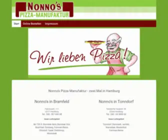 Nonnospizza.de(Nonno's Pizza) Screenshot