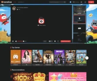 Nonolive.com(Game and Video Live Streaming) Screenshot