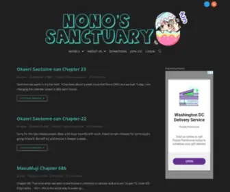 Nononosanctuary.xyz(Web Novel Translations) Screenshot