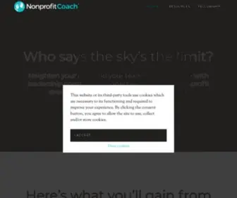 Nonprofitcoach.com(Leadership coaching for nonprofit leaders) Screenshot
