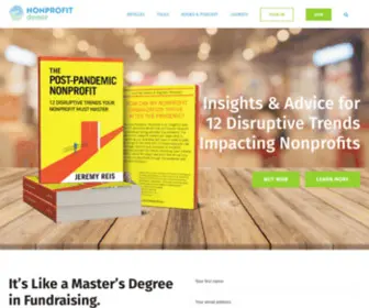 Nonprofitdonor.com(Fundraising Training from Your Nonprofit Digital Marketing Coach) Screenshot