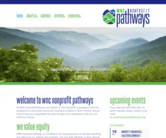 Nonprofitpathways.org(WNC Nonprofit Pathways) Screenshot