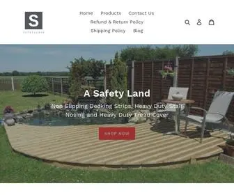 Nonslipland.co.uk(Non Slip Decking Strips) Screenshot