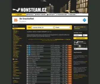 Nonsteam.cz(Classic CS 1.6) Screenshot
