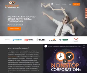 Nonstopcorp.com(Leading Digital Solutions Provider) Screenshot