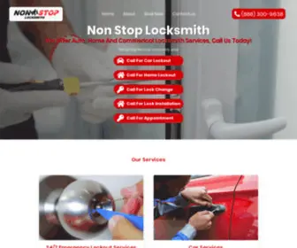 Nonstoplocksmith247.com(Non Stop Locksmith) Screenshot