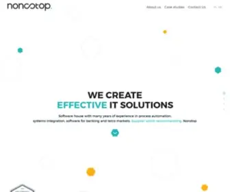 Nonstopworkshop.com(Software house with experience in process automation) Screenshot