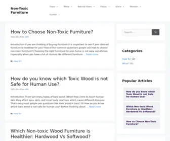 Nontoxic.furniture(Non-Toxic Furniture) Screenshot