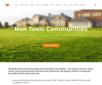 Nontoxiccommunities.com(Non Toxic Communities) Screenshot