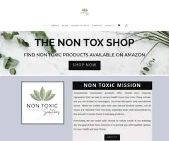 Nontoxicsolutions.com(NON TOXIC SOLUTIONS) Screenshot