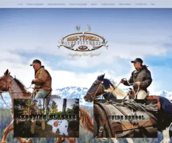 Nontypicaloutfitters.com(Non- Typical Outfitters) Screenshot