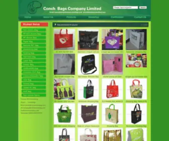 Nonwovensbag.com(Conch Bags Company Limited) Screenshot