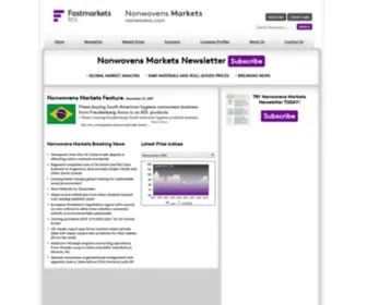 Nonwovens.com(Nonwovens industry news) Screenshot