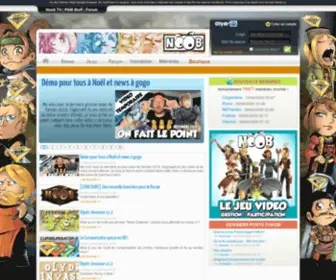 Noob-Online.com(Portail Noob Online) Screenshot