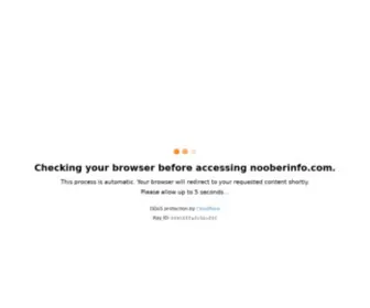 Nooberinfo.com(Noober Info) Screenshot