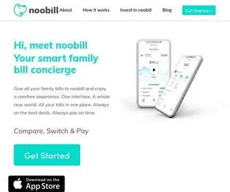 Noobill.com(Family bills made super easy) Screenshot