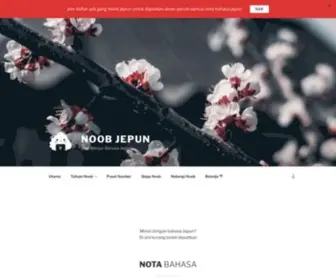 Noobjepun.com(Jom Belajar Bahasa Jepun) Screenshot