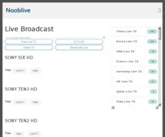 Nooblive.com(Live Broadcast) Screenshot