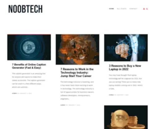 Noobtech.at(Tech Blog) Screenshot