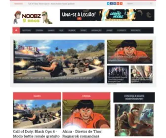 Noobz.com.br(Games, Cinema, Animes, Séries, Heróis e muito mais) Screenshot