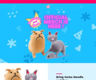 Noodleandbun.com(Noodle and Bun online plushy store) Screenshot