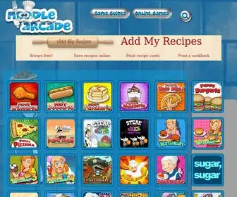 Noodlearcade.com(Noodle Arcade) Screenshot