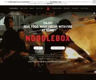 Noodlebox.ca(Real Food) Screenshot