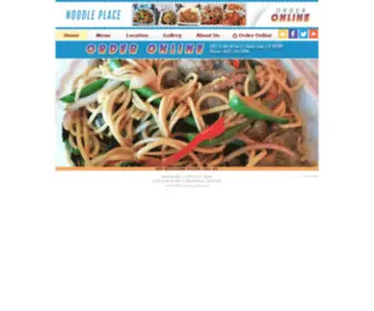 Noodleplaceca.com(Noodle Place) Screenshot