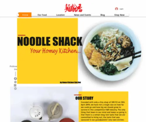 Noodleshack.com.my(Malaysian Food) Screenshot