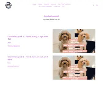 Noodlesthepooch.com(Noodlesthepooch ? noodlesthepooch) Screenshot