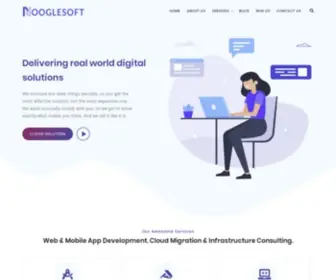 Nooglesoft.com(Web and Mobile Development) Screenshot