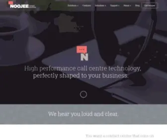 Noojee.com.au(Noojee high performance call centre software) Screenshot