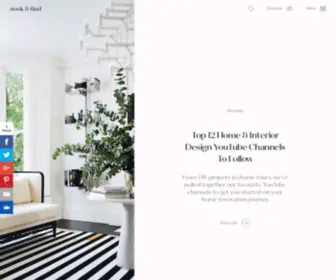 Nookandfind.co.uk(Interior Design Ideas & Inspiration) Screenshot