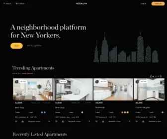 Nooklyn.com(New York City Apartments) Screenshot