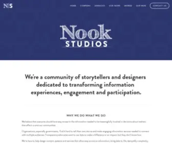 Nookstudios.com(Nook Studios) Screenshot