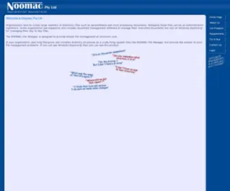 Noomac.com.au(The NOOMAC File Manager) Screenshot