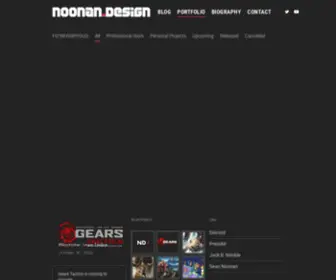 Noonan.design(Game and Level Design Portfolio) Screenshot