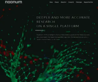 Noonum.ai(AI Driven Investment Research Platform) Screenshot