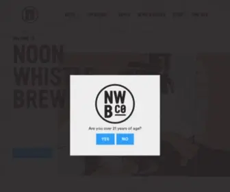 Noonwhistlebrewing.com(Noon Whistle Brewing) Screenshot