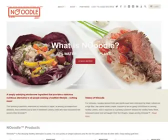 Nooodle.com(Shirataki noodles) Screenshot