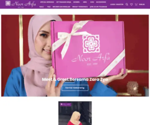 Noor-Arfa.com.my(Noor Arfa) Screenshot