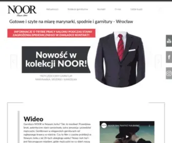 Noor.pl(Garnitury Wrocław) Screenshot
