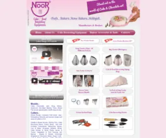 Noor786110.com(Cake & Food Decorative Equipment) Screenshot